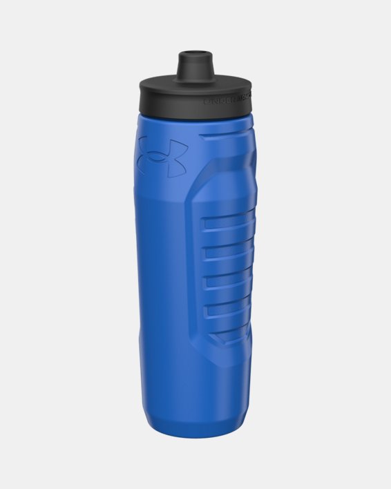 UA Sideline Squeeze 32 oz. Water Bottle, Blue, pdpMainDesktop image number 1